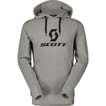 Mikina Scott Hoody M's Icon LS grey melange L