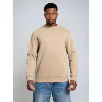 Pánská mikina Sinsay - Mikina s&nbsp;potiskem - béžová - 5035O-73X - 5035O-73X-2XL