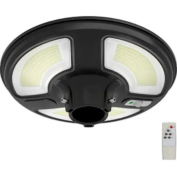 Venkovní osvětlení LED Solární pouliční lampa se senzorem LED/10W/3,2V 6500K IP65+ dálkové ovládání