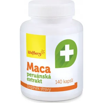 Přírodní produkt Wolfberry Maca peruánská extrakt-kapsle 140 ks