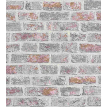 Tapeta RASCH | Vliesová tapeta na zeď Unsere Besten 795141 | 0,53 x 10,05 m | šedá, oranžová, bronzová, krémová + Šedá, oranžová, bronzová, krémová vliesová tapeta na stěnu 795141 v rozměru 0,53 x 10,05 m