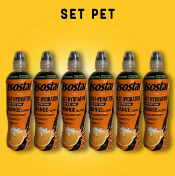 Iontový nápoj Isostar FAST HYDRATION 6x 500ml POMERANČ
