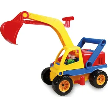 autíčko Auto bagr s figurkou aktivní plast 35cm 24m+