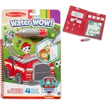 Kouzelné malování vodou Tlapková patrola/Paw Patrol omalovánky/blok 19x28cm + štětec, 4 listy