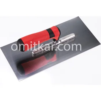 Zednické hladítko Hladítko nerezové 280 x 130mm, softgrip