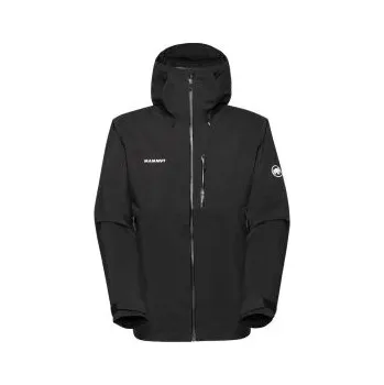 Pánská softshellová bunda Mammut Alto Guide HS Hooded Jacket Men black 0001 S; Černá bunda + DÁREK DLE VÝBĚRU!