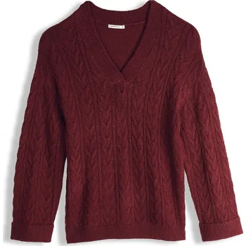 Dámský svetr GATE Pulovr se zaplétaným vzorem 40 625-1477/584