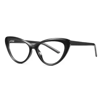 Počítačové brýle VeyRey Dámské brýle proti modrému světlu cat-eye Pernill černá (75581)