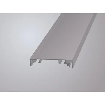 Stavební profil Profil jednostranný snímací 100mm eloxovaný 10716