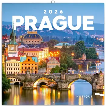 Kalendář Notique Nástěnný poznámkový kalendář Praha 2026