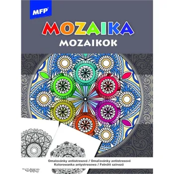 omalovánky Omalovánky antistresové Mozaika 21x29cm