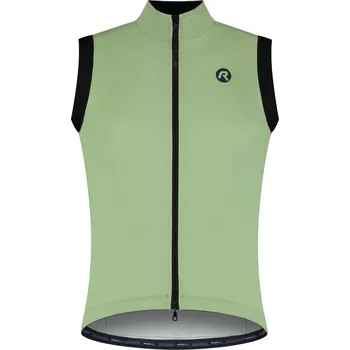 Moto kalhoty Cyklistická vesta Rogelli SIGNATURE s prodyšnými zády, zelená 2XL