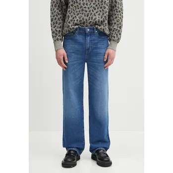 Pánské džíny Džíny Lacoste pánské, HH2321 modrá 05A, vel. 33/32