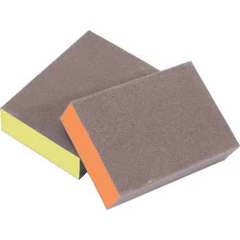 Brusný papír Brusná houba tuhá | 100x70x25 mm, zr. 120