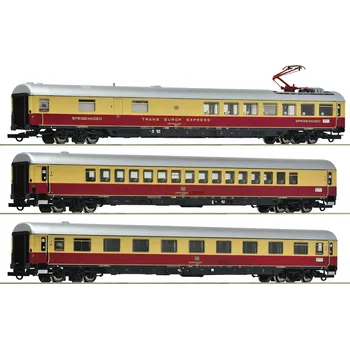 Modelářství H0 - Sada 3 vozů AKE Rheingold #2 / ROCO 6200121