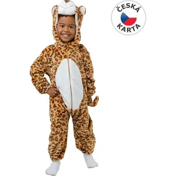 Karnevalový kostým Šaty na karneval - leopard, 80-92cm