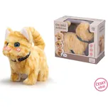 Wiky Chodící zvířátko s efekty Kočka 16 cm