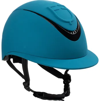 Jezdecká přilba EQUESTRO Helma jezdecká Meteor Equestro, blue coral Obvod hlavy: 52-54 cm