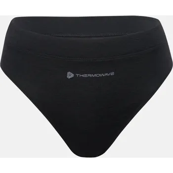 Kalhotky Dámské funkční vysoké kalhotky MERINO LIFE Thermowave černá velikost oblečení XL