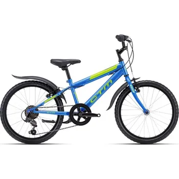 Dětské kolo CTM SCOOBY 1.0 20 - " matná šedá / neon červená 2024