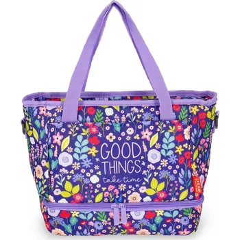 Svačinový box Legami Lunch Bag 10.8 L - Flowers