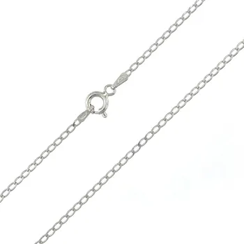 Řetízek Stříbrný dětský řetízek cheval délka řetízku 38cm