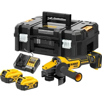 úhlová bruska DeWalt DCG409P2T aku úhlová bruska 18V/54V/2*5Ah FLEXVOLT ADVANTAGE, 125mm, TSTAK