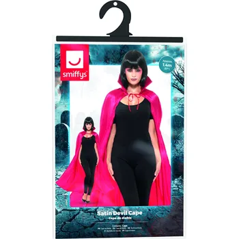 Karnevalový kostým Smiffys 45529 saténový plášť červený