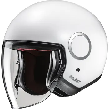 Helma na motorku Otevřená helma na motorku HJC RPHA 40 Solid perleťově bílá