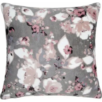 Polštář Polštář PETALS šedá 40x40 cm, mikrovlákno Varianta: Povlak na polštář, 40x40 cm