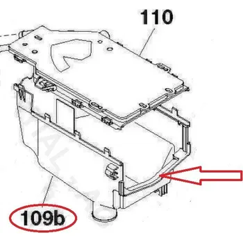 Praní a péče o prádlo 43037067 - Násypka, spodní část pro pračku Candy