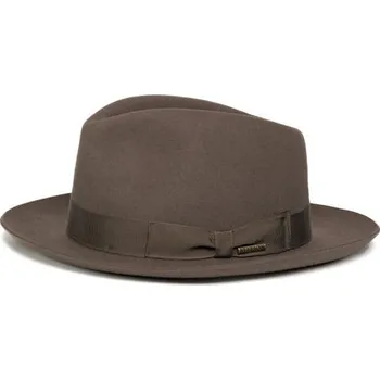 Klobouk Stetson Fedora Furfelt — Beige