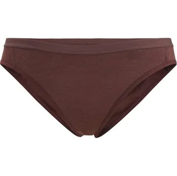 Kalhotky Icebreaker Kalhotky dámské Siren Bikini Velikost: M / Barva (vzor): umber