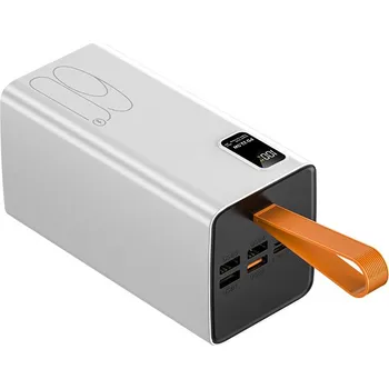 Powerbanka Powerbanka 60000mAh s LCD displejem 22,5W PD Barva: Bílá