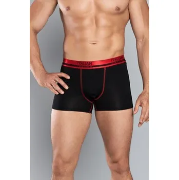 Boxerky Pánské boxerky Italian Fashion Rafael Černá L