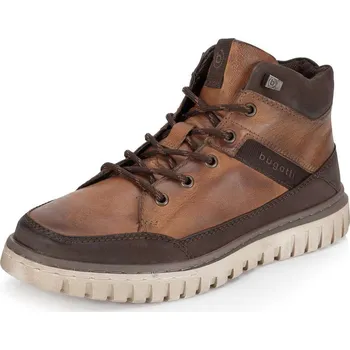 Pánské polobotky Bugatti Pánská kotníková obuv BUGATTI 321-ATG33-3235-6361 hnědá W5 43