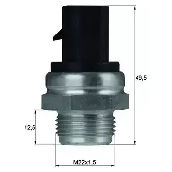 MAHLE Teplotní spínač větráku chladiče MAO TSW 13D