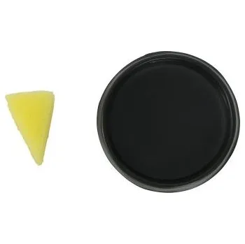 Přípravek na tvář Černý Make-up s houbou 9g - Halloween