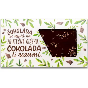 Čokoláda Choklid Čokoláda ti rozumí | 70% & Nibs (kak.boby)