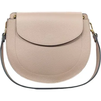 Kabelka Vera Pelle střední kožená kabelka pudrová 2377 D68 ZL PUDROVÁ