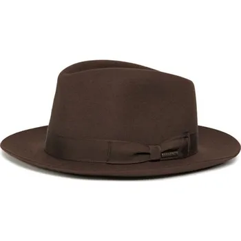 Klobouk Stetson Fedora Furfelt — Brown