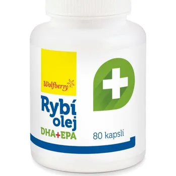 Přírodní produkt Wolfberry Rybí olej kapsle 80 ks