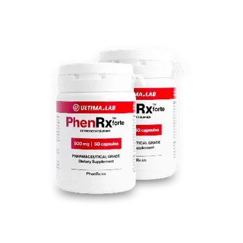 Spalovač tuku Spalovač tuku PhenRx forte 500mg 100 kaps.