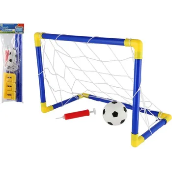 Fotbalová branka Fotbalová branka plast 44x31cm s míčkem a pumpičkou v sáčku 14x46x4cm