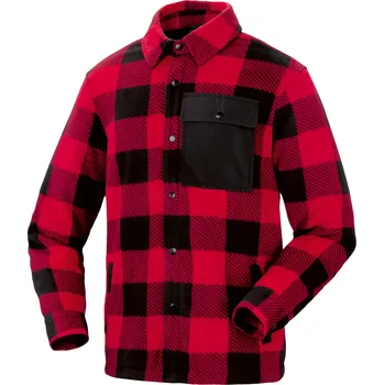 Pánský svetr PARKSIDE® Pánský flanelový overshirt (červená, M (48/50))