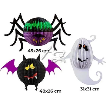 Party dekorace IM dekorace závěs, Halloween/3ks - mix