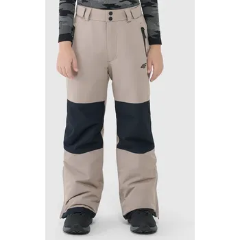 Chlapecké kalhoty Dětské kalhoty 4F Trouseres FNK M0960 Dětská velikost: 146 / Barva: hnědá