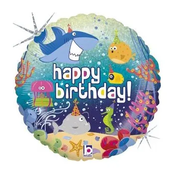 Balónek Nafukovací balónek oceán 46 cm - Grabo