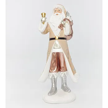 Vánoční dekorace Vánoční dekorace 39 cm Santa EU0218 růžová