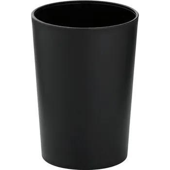 Držák na kartáček Kela Pohár MARTA plastik černá H 11cm / Ř 8cm KL-24201